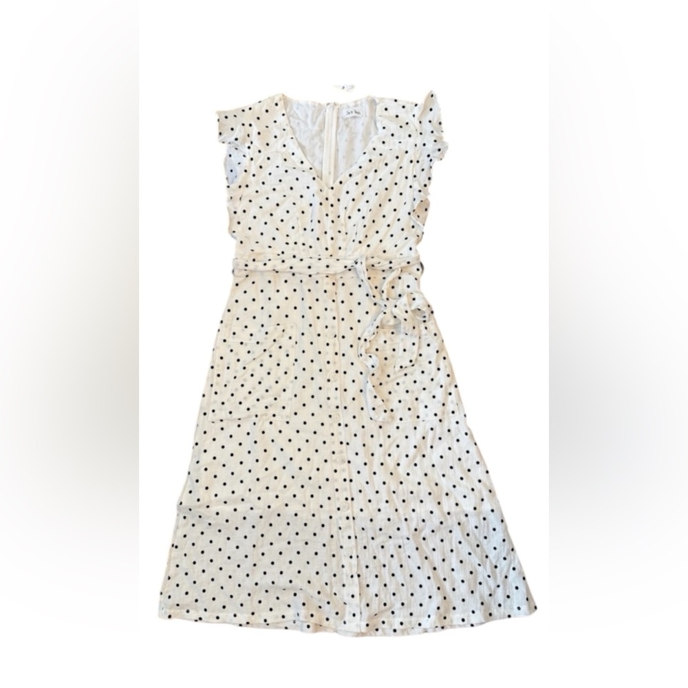 White Polka Dot Dress